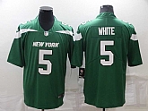 Nike Jets 5 Mike White Green Vapor Untouchable Limited Jersey,baseball caps,new era cap wholesale,wholesale hats